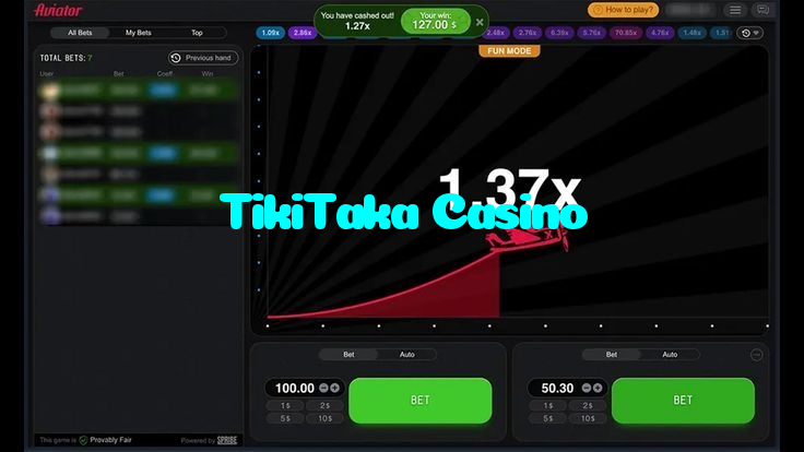 making first deposit on TikiTaka Casino website using local payment methods in Pakistan